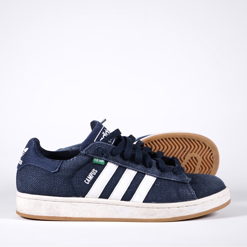 Adidas “HEMP” CAMPUS / Navy Blue - Men's Size 7.5